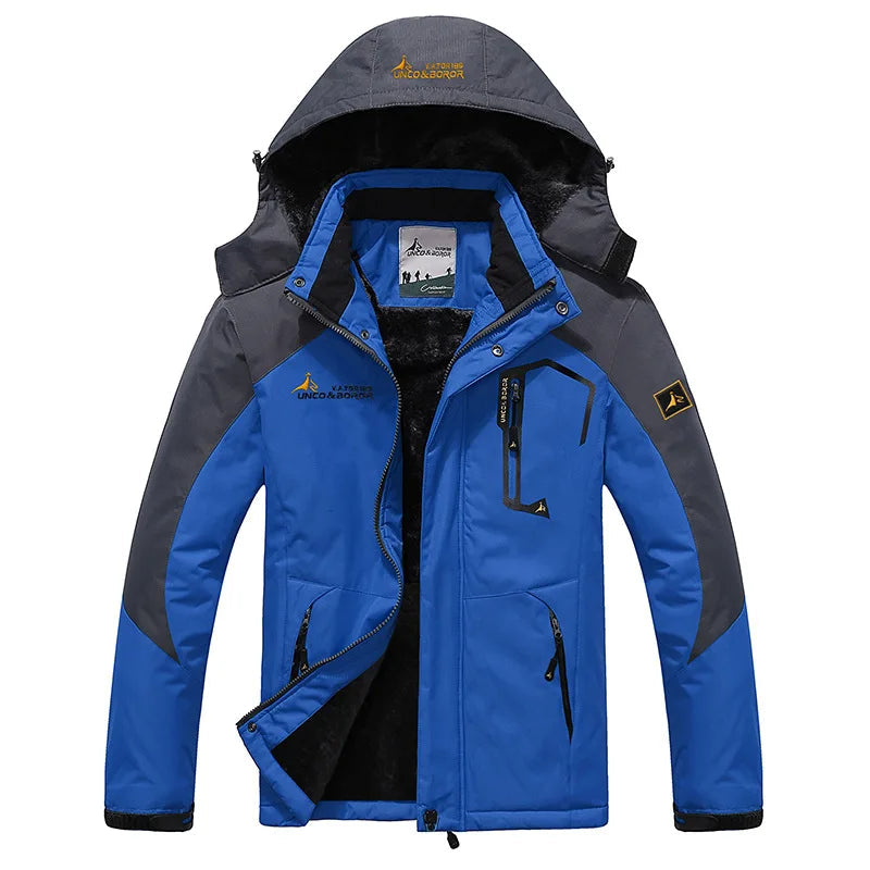 FrostGuard – Waterproof Fleece-Lined Winter Jacket
