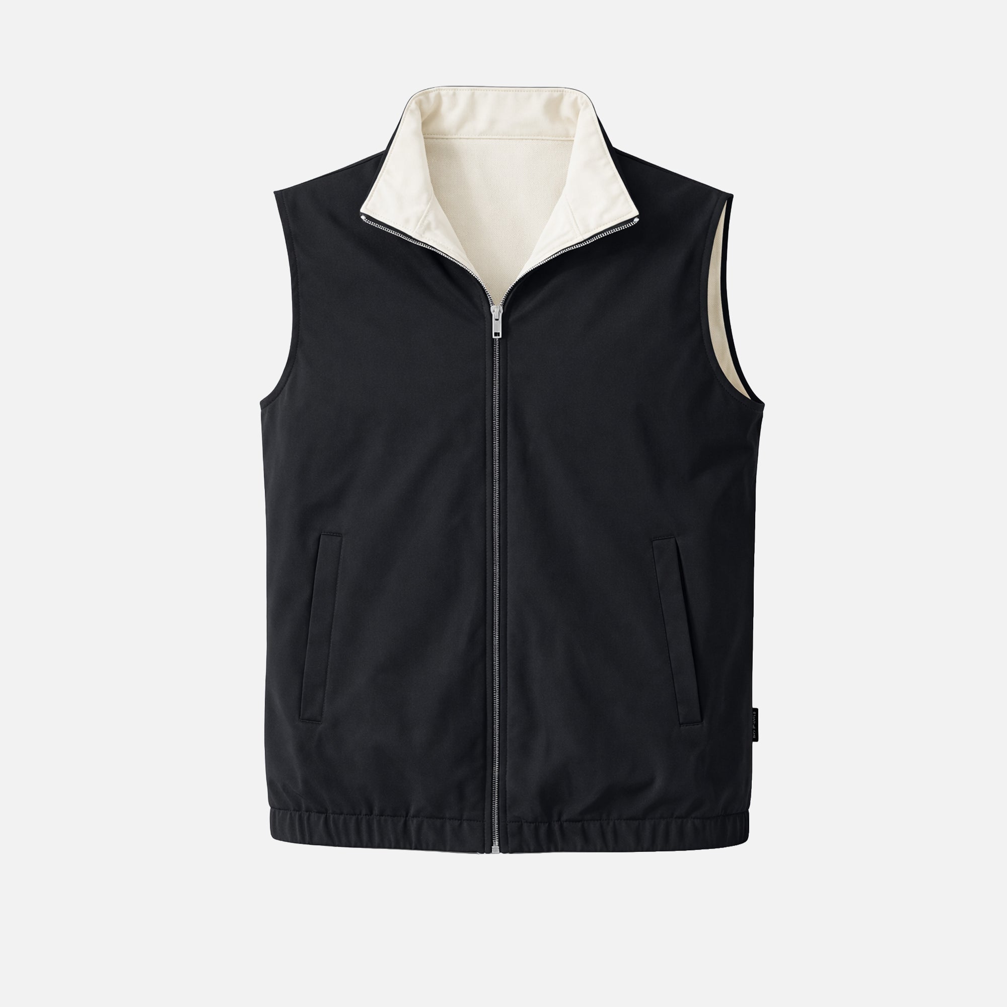 Nelxo's  Black/Kith Reversible Travel Gillet