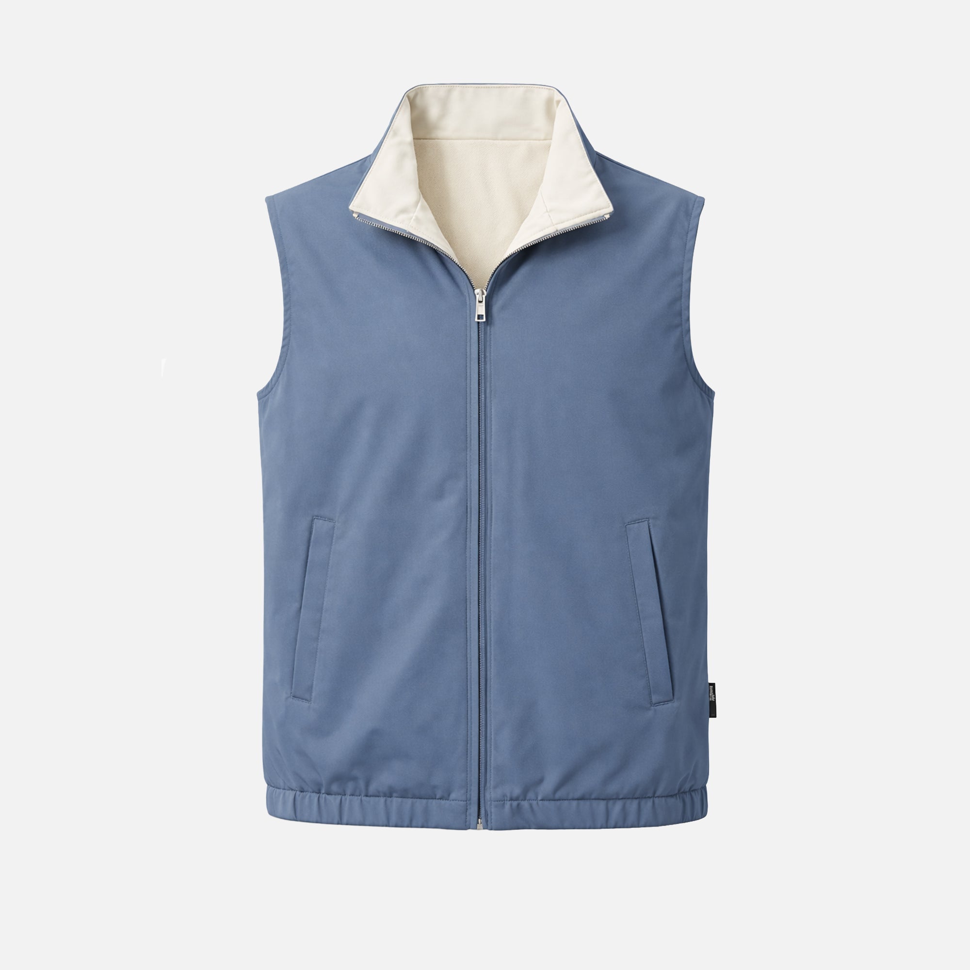 Nelxo's  Cloud Blue/Kith Reversible Travel Gillet