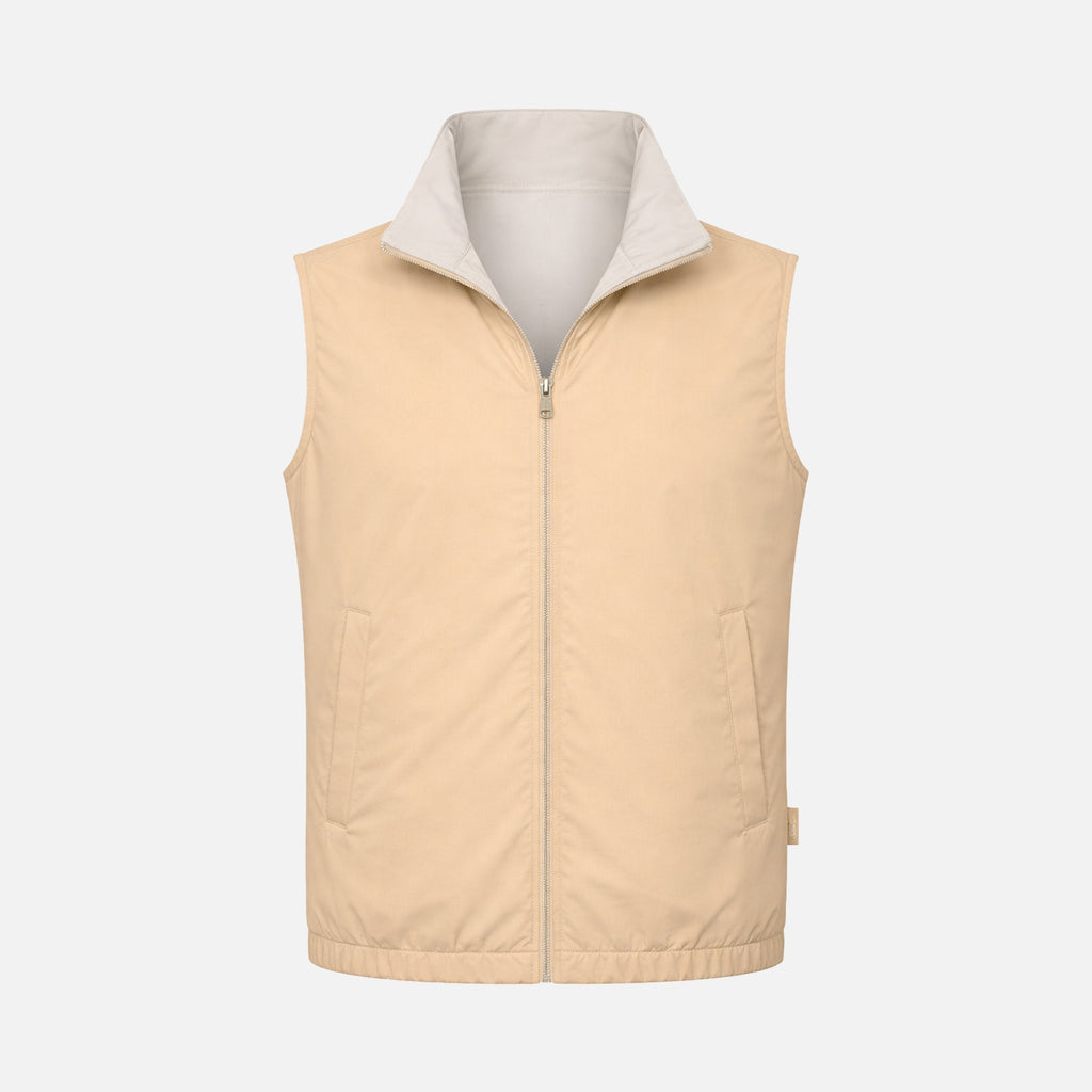 Nelxo's  Kith/Beige Reversible Travel Gillet
